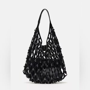 Zara Black Studded Women's Bag